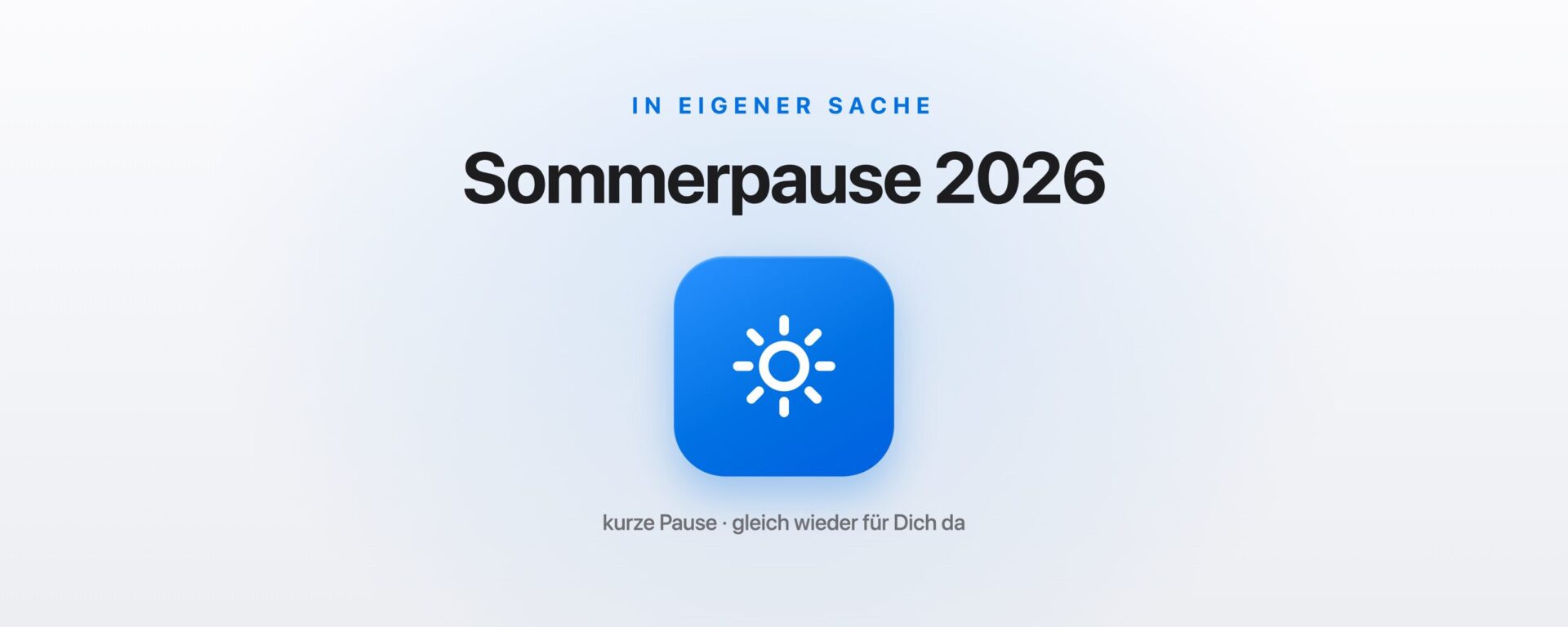 Landtwing Sommerpause 2026