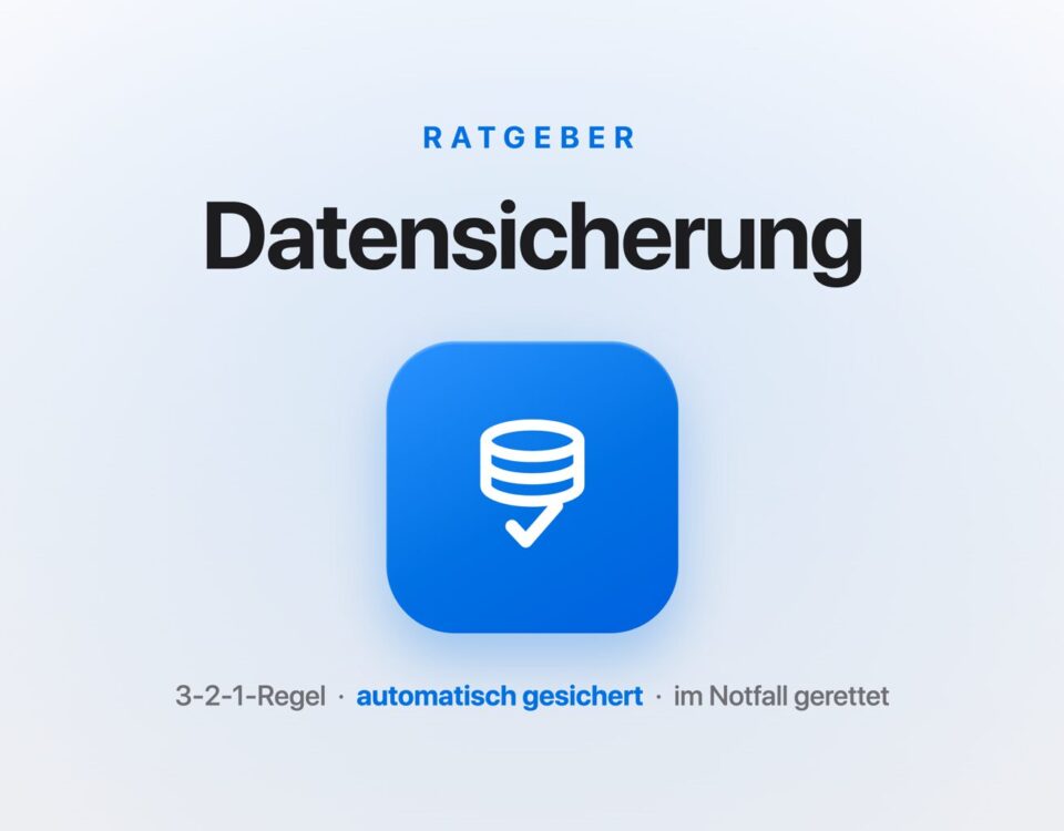 Mac Backup mit der 3-2-1-Regel: Daten sicher vor Ransomware und Verlust