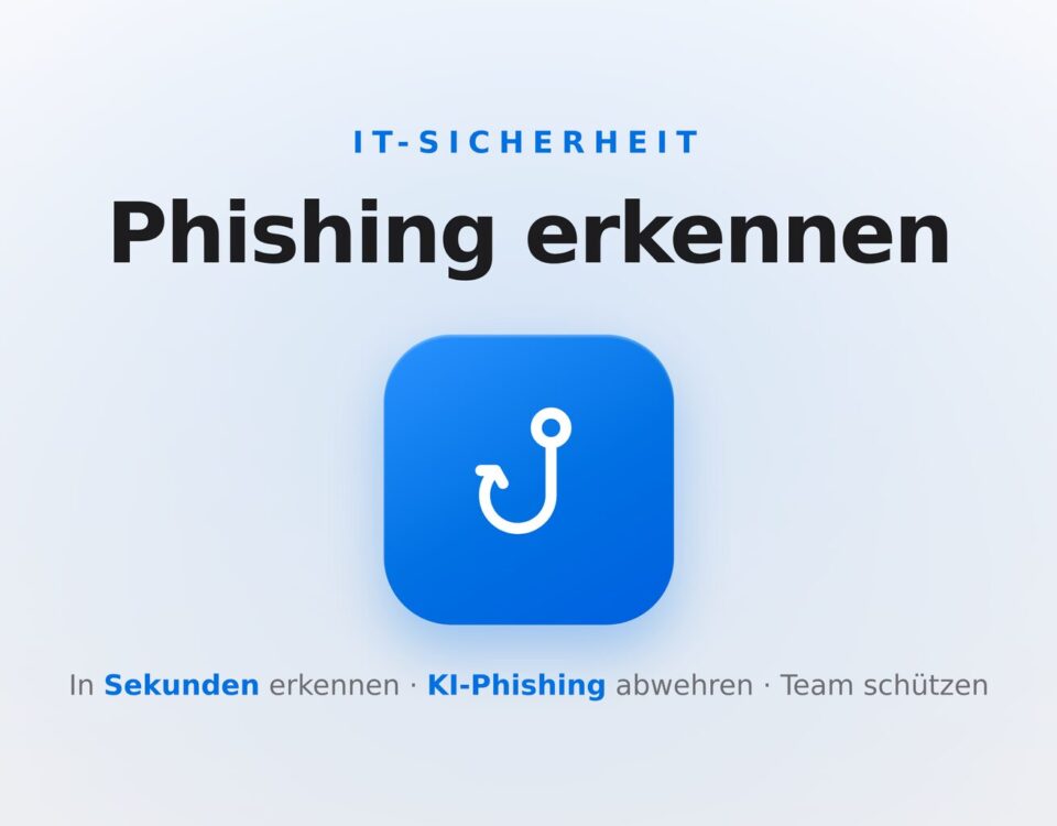 Phishing erkennen: typische Warnzeichen betrügerischer E-Mails im Betrieb sicher entlarven