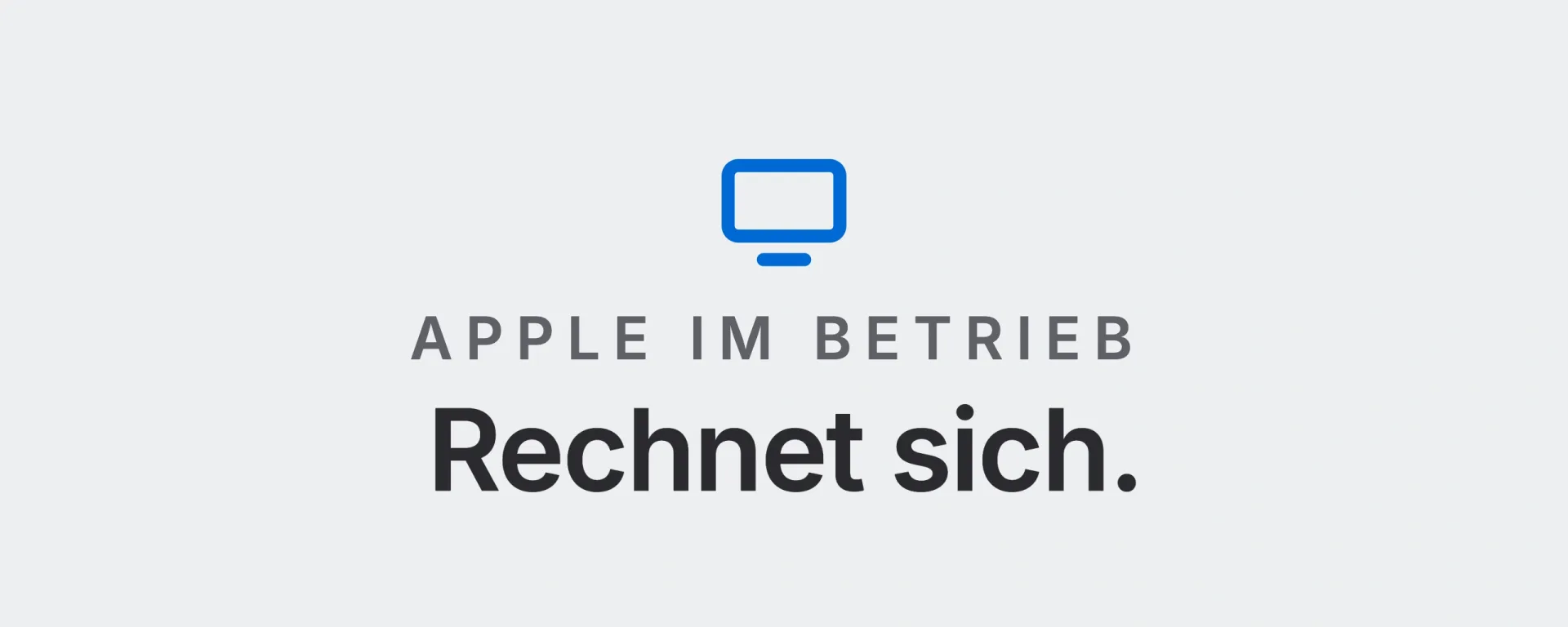 Apple im Betrieb: Rechnet sich. Landtwing Informatik, 2026