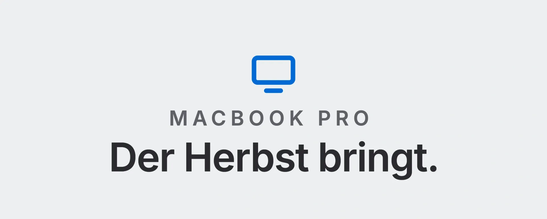 MacBook Pro: Der Herbst bringt. Landtwing Informatik, 2026