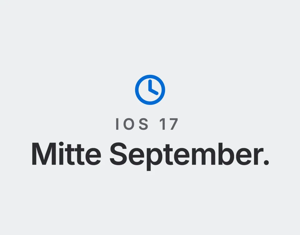 iOS 17: Mitte September. Landtwing Informatik, 2026