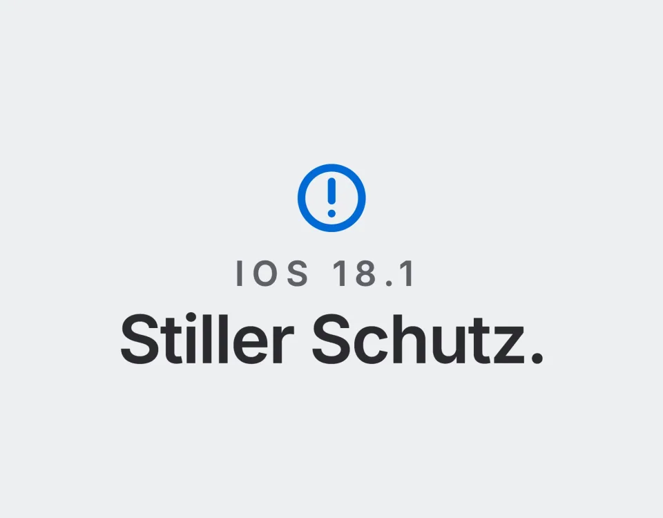 iOS 18.1: Stiller Schutz. Landtwing Informatik, 2026
