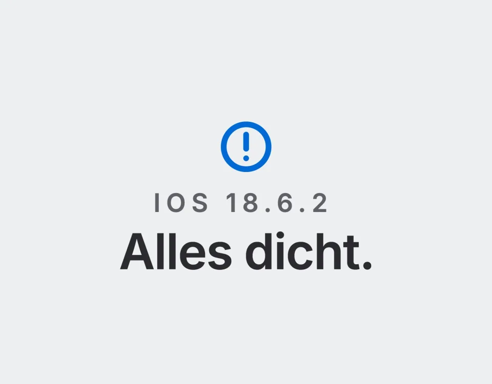 iOS 18.6.2: Alles dicht. Landtwing Informatik, 2026