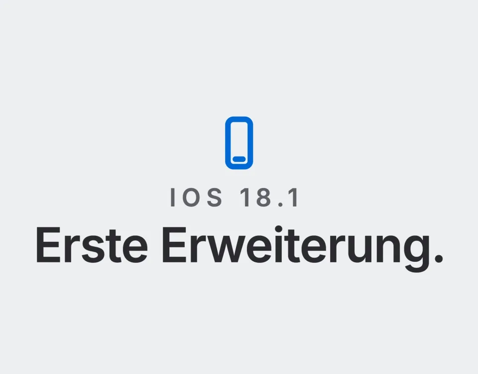 iOS 18.1: Erste Erweiterung. Landtwing Informatik, 2026