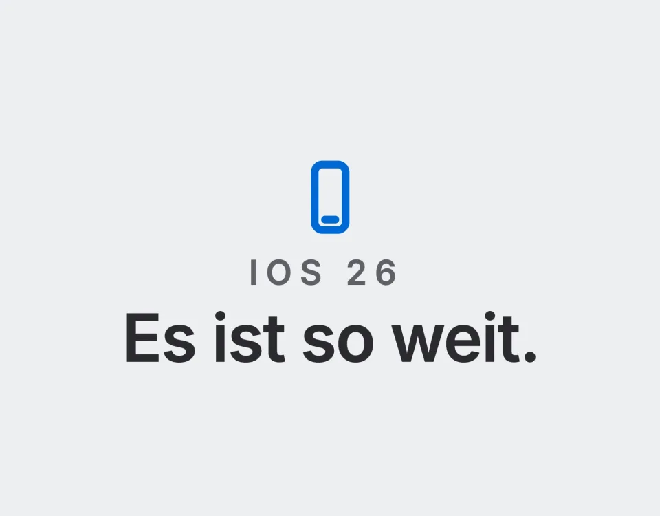 iOS 26: Es ist so weit. Landtwing Informatik, 2026