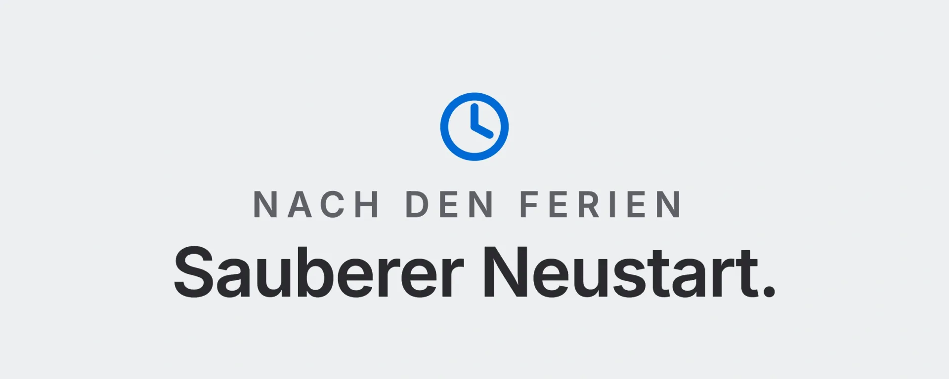 Nach den Ferien: Sauberer Neustart. Landtwing Informatik, 2026