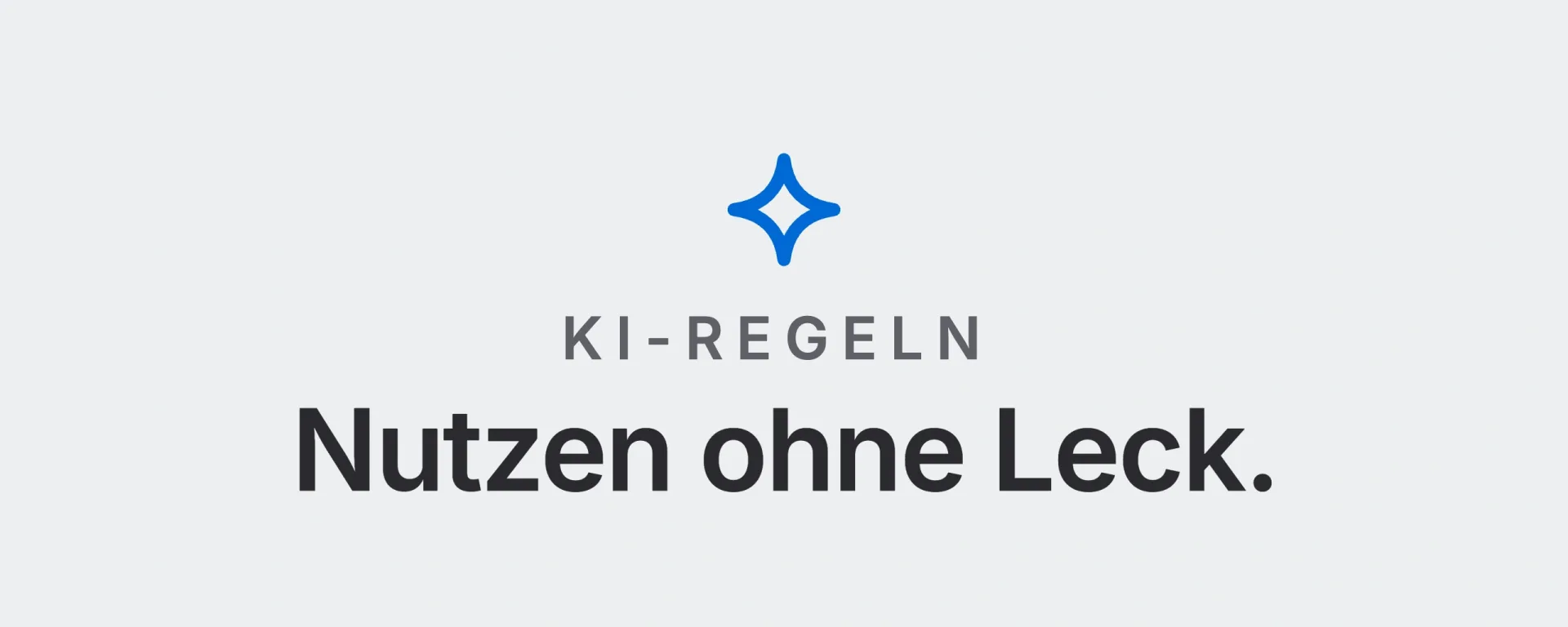 KI-Regeln: Nutzen ohne Leck. Landtwing Informatik, 2026