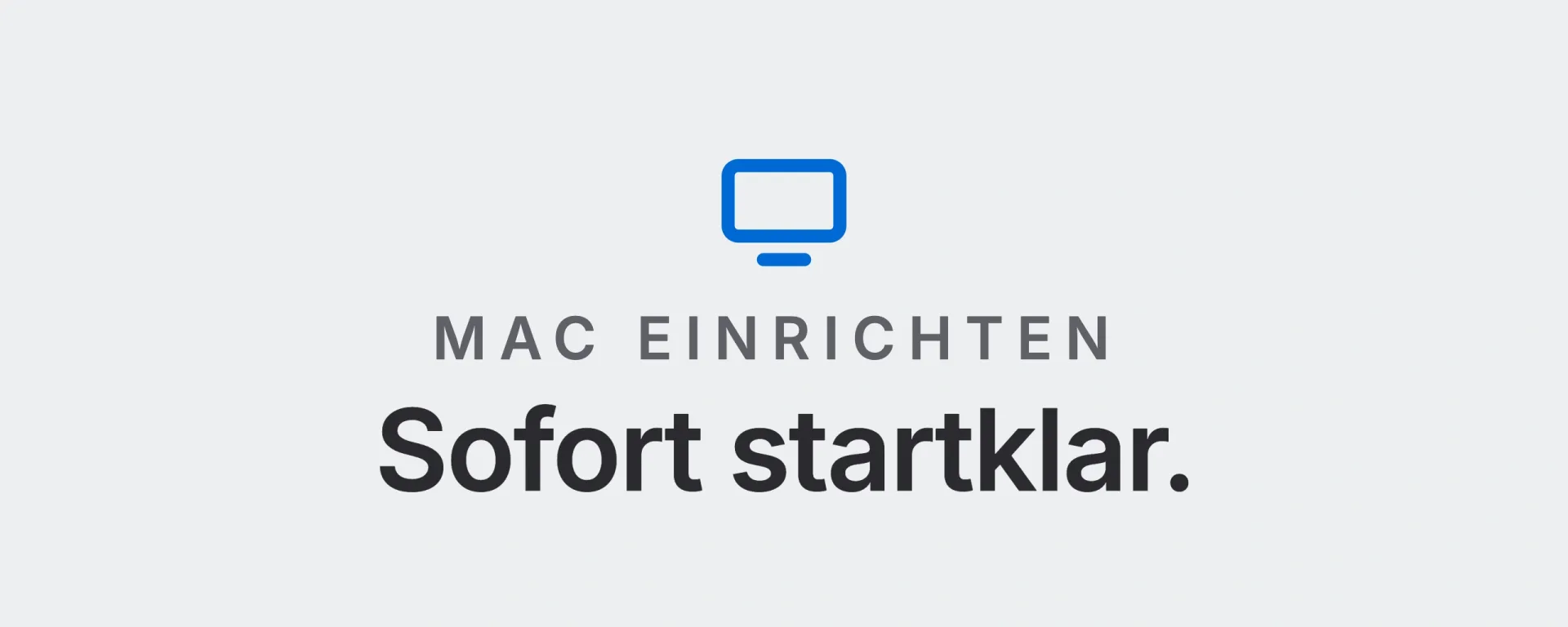 Mac einrichten: Sofort startklar. Landtwing Informatik, 2026
