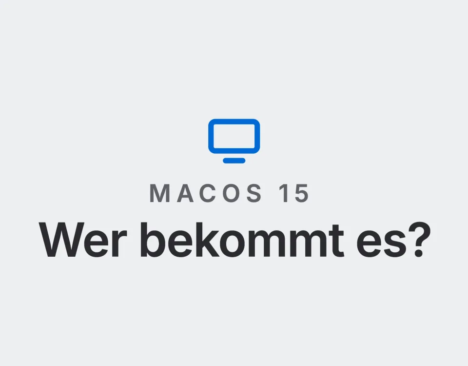 macOS 15: Wer bekommt es? Landtwing Informatik, 2026