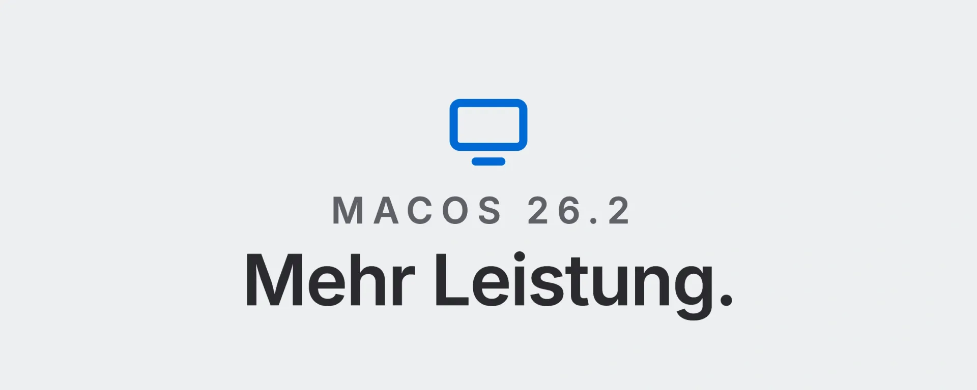 macOS 26.2: Mehr Leistung. Landtwing Informatik, 2026