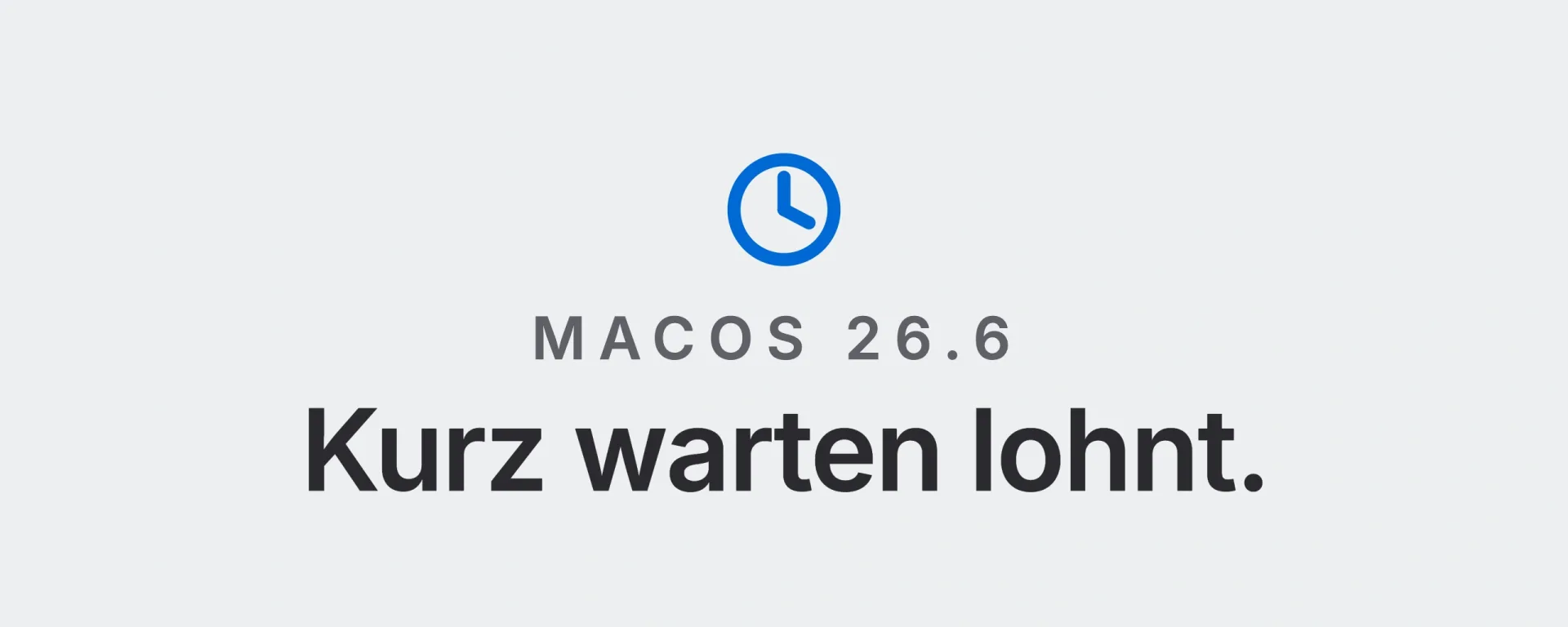 macOS 26.6: Kurz warten lohnt. Landtwing Informatik, 2026