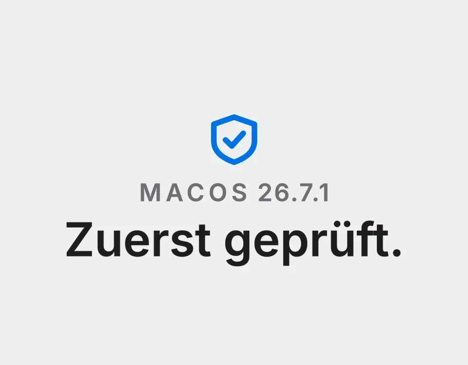 macOS 26.7.1: Was drin ist und wann es auf Deine Macs kommt