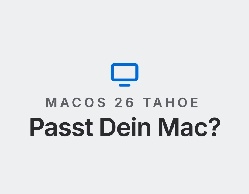 macOS 26 Tahoe: Passt Dein Mac? Landtwing Informatik, 2026