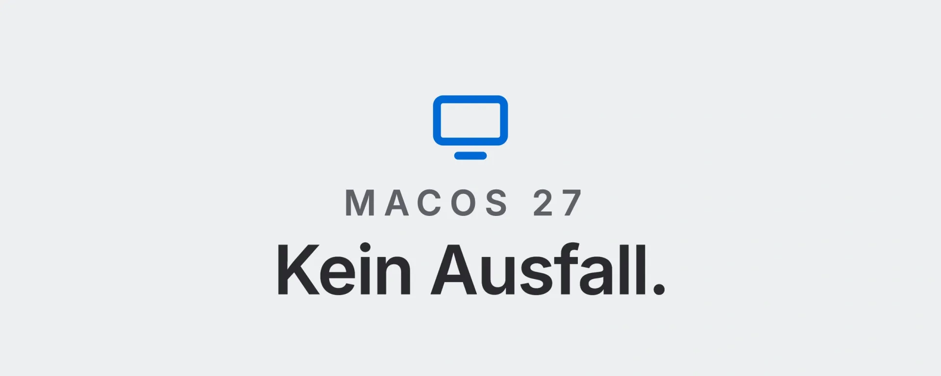 macOS 27 im Betrieb, Systemupdate ohne Ausfall, 14. September 2026