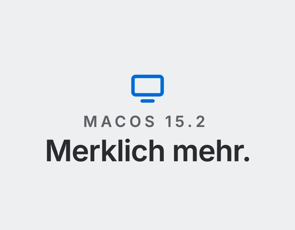 macOS 15.2: Merklich mehr. Landtwing Informatik, 2026