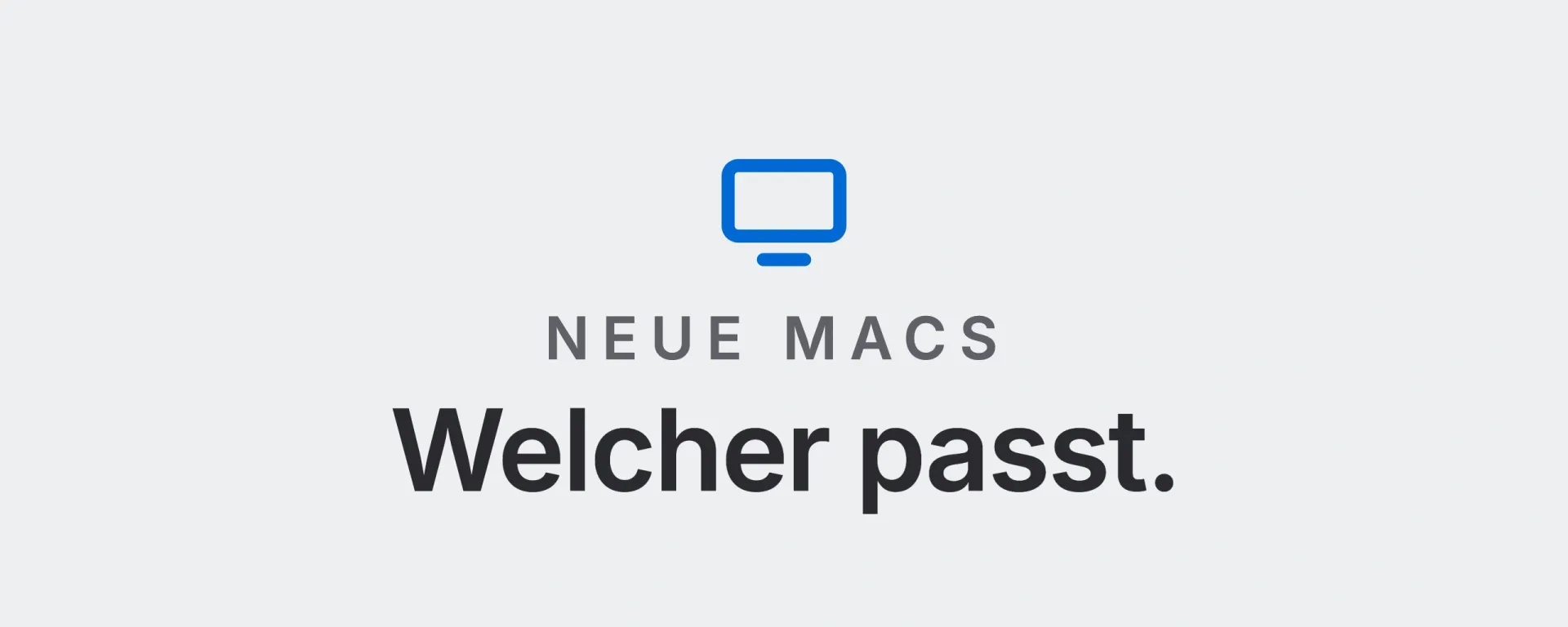 Neue Macs: Welcher passt. Landtwing Informatik, 2026