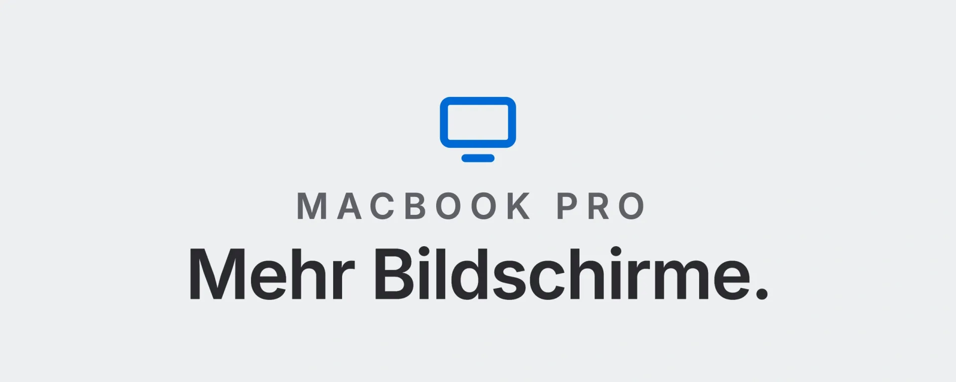 MacBook Pro: Mehr Bildschirme. Landtwing Informatik, 2026