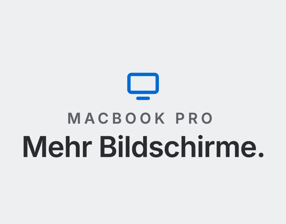 MacBook Pro: Mehr Bildschirme. Landtwing Informatik, 2026