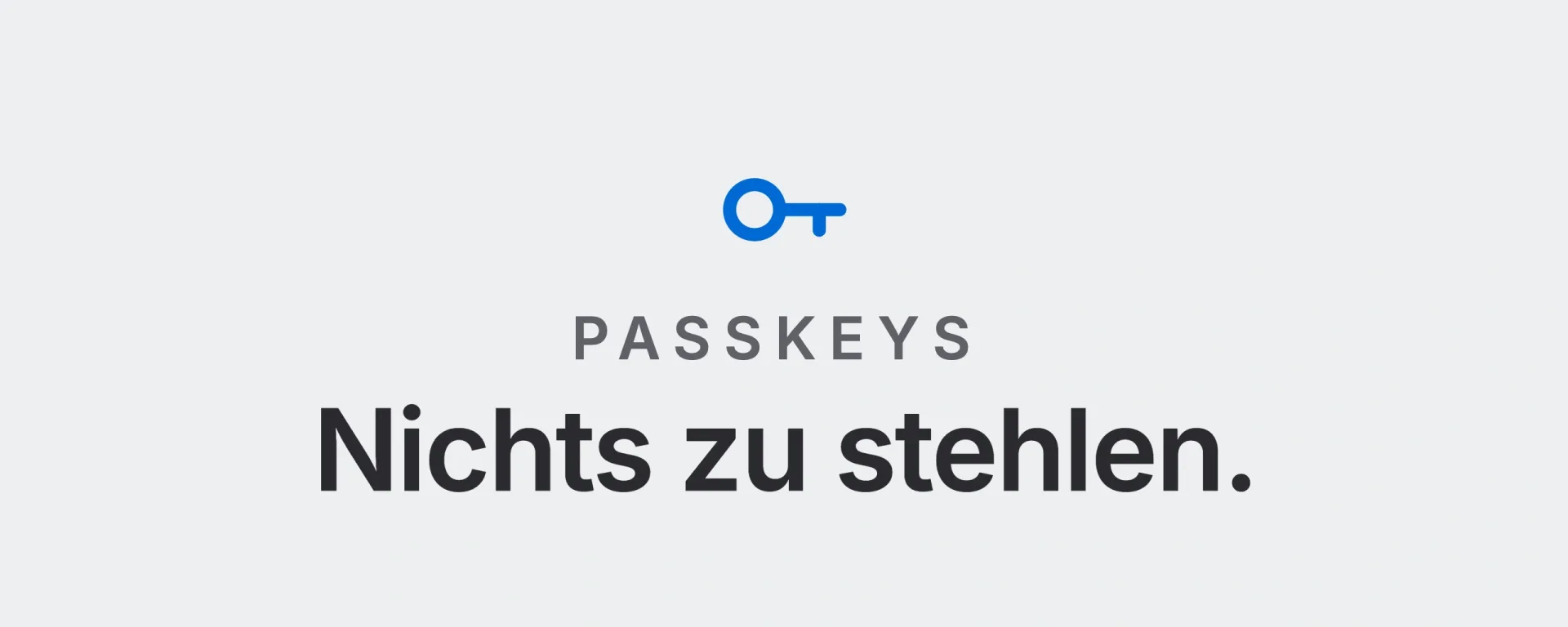 Passkeys: Nichts zu stehlen. Landtwing Informatik, 2026