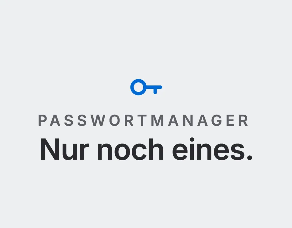 Passwortmanager: Nur noch eines. Landtwing Informatik, 2026